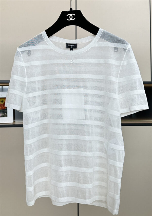 chanel new short sleeve replica clothing sites