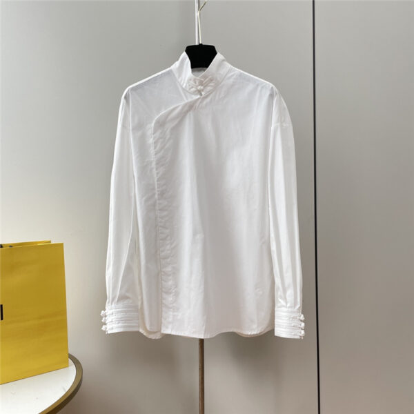 fendi new chinese button up collar shirt replicas clothes