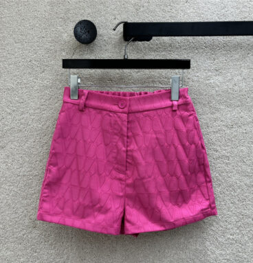 valentino embroidered letter A line shorts replica clothing sites