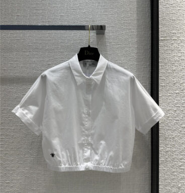 dior drop sleeve short shirt replica designer clothes