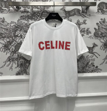 celine round neck T-shirt replica designer clothes