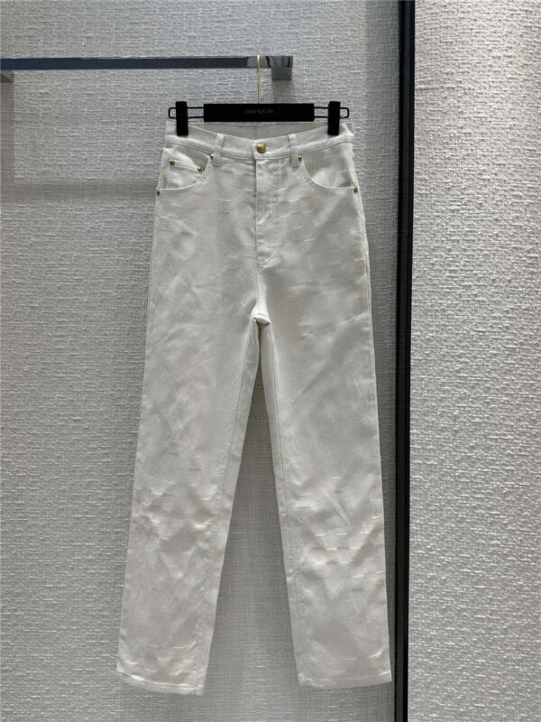 louis vuitton LV high waist jeans replica d&g clothing