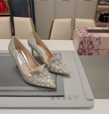 Jimmy Choo crystal shoes best replica shoes website