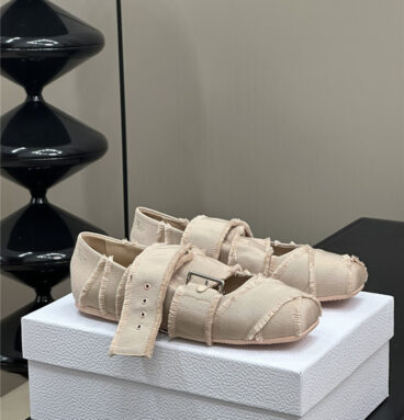 dior pearl flat sandals margiela replica shoes