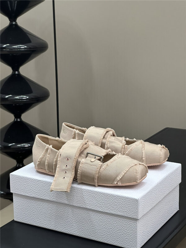 dior pearl flat sandals margiela replica shoes