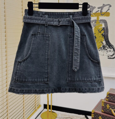 prada denim mini skirt replica clothing