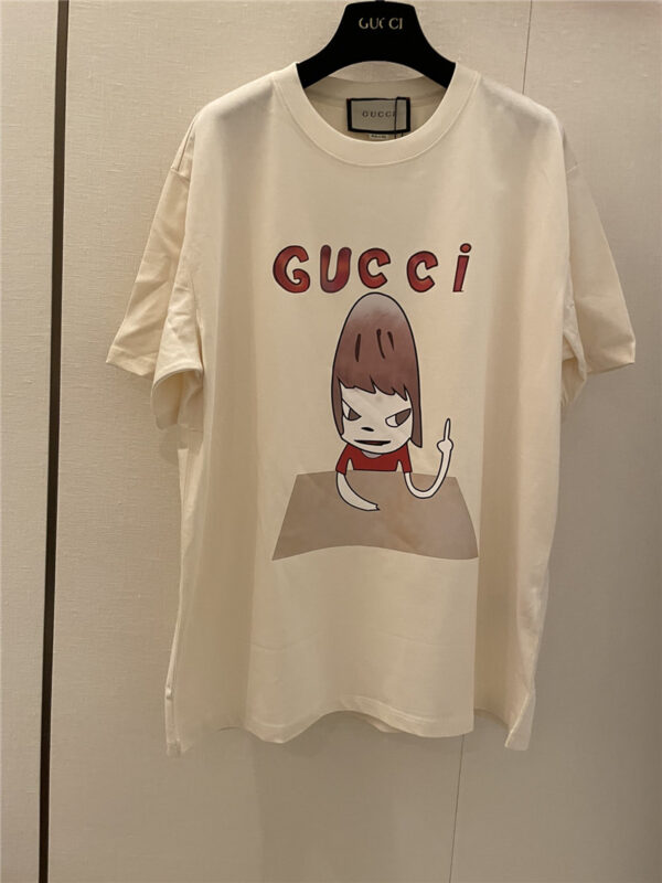 gucci funny little girl short sleeve replica designer clothing websites