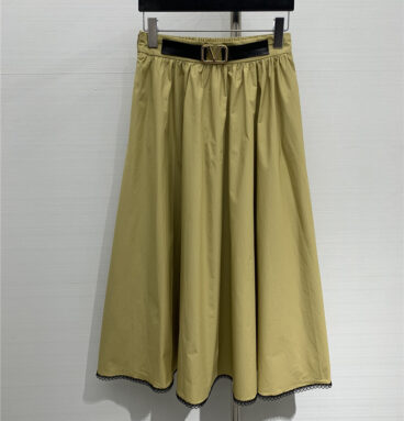 valentino solid color long skirt replica designer clothing websites