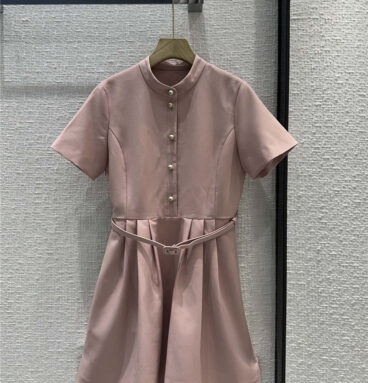 dior pearl button hepburn style dress replica designer clothes