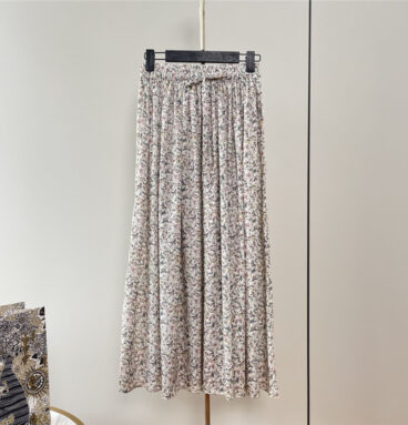 dior dragonfly element pattern long skirt replica d&g clothing