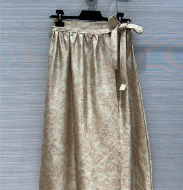 loro piana mulberry silk strappy long skirt replica clothes