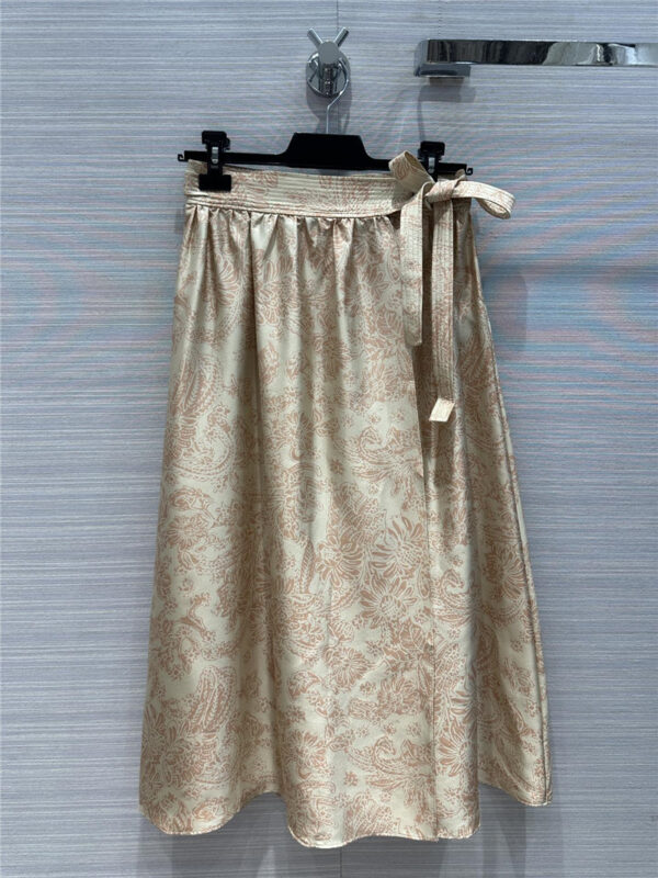 loro piana mulberry silk strappy long skirt replica clothes