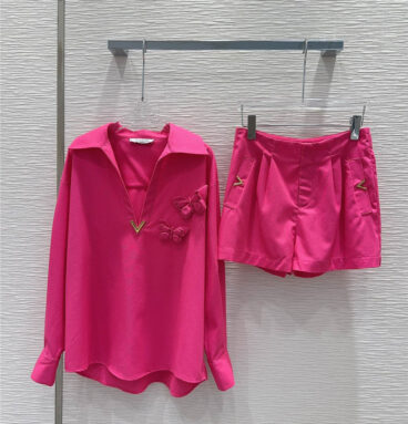 valentino light luxury shirt set replica d&g clothing