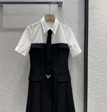valentino short sleeve dress replica clothing