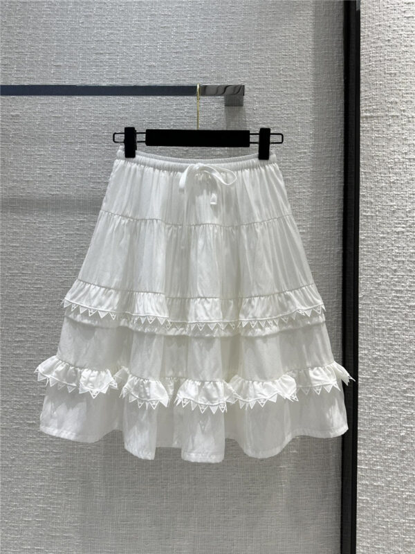 chanel embroidered patchwork puff skirt replica designer clothes