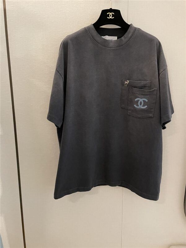 chanel new style fried color short sleeve replicas clothes