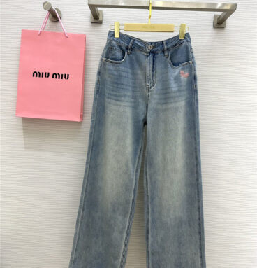 dior washed jeans replica designer clothes