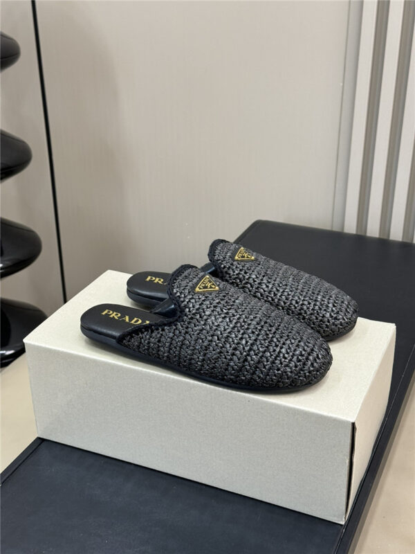 prada new woven series of shoes replica shoes