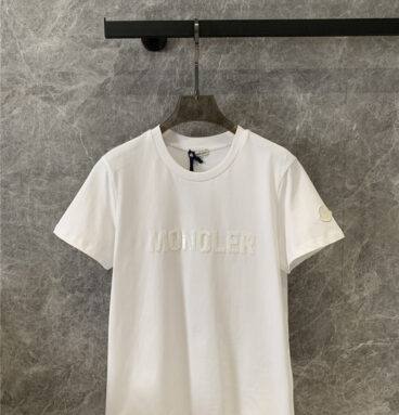 moncler round neck short sleeve T-shirt replica designer clothes