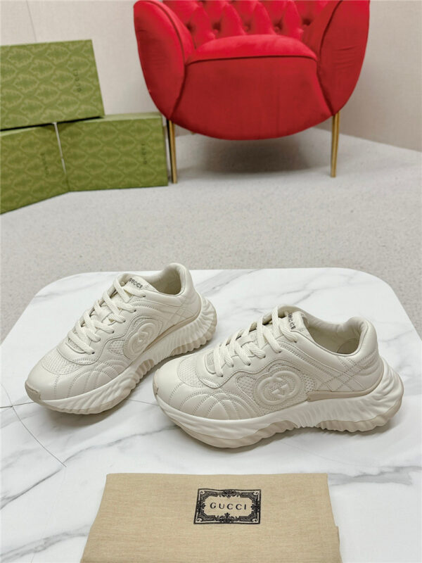 gucci thick-soled wavy tire shoes margiela replica shoes