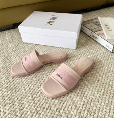 dior electric embroidered upper sandals replica shoes