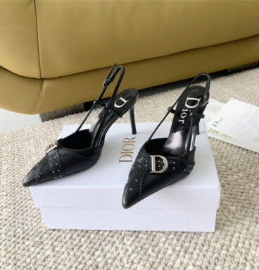 dior back strap high heel sandals best replica shoes website