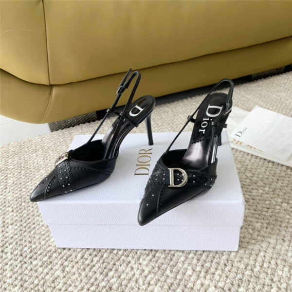 dior back strap high heel sandals best replica shoes website
