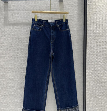 dior presbyopic straight jeans replica designer clothes