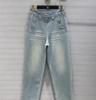 chanel high waist small straight jeans replica d&g clothing