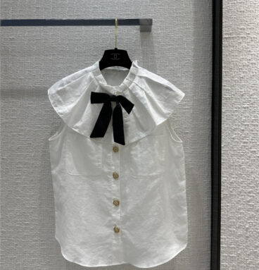 chanel lace shawl sleeveless shirt replica d&g clothing