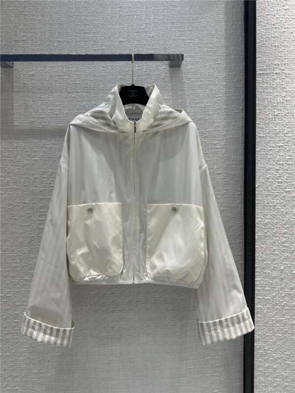 chanel nylon windbreaker jacket replica clothing sites