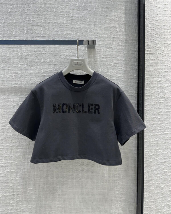 moncler letter logo short T-shirt replicas clothes