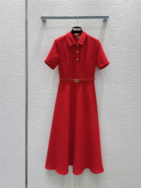 valentino short sleeve dress replica designer clothes