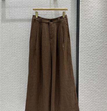 the row pleated straight pants replica clothing sites