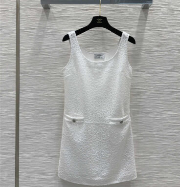 chanel sleeveless dress cheap replica designer clothes