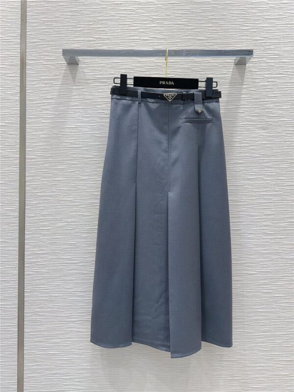 prada pleated skirt replica designer clothes