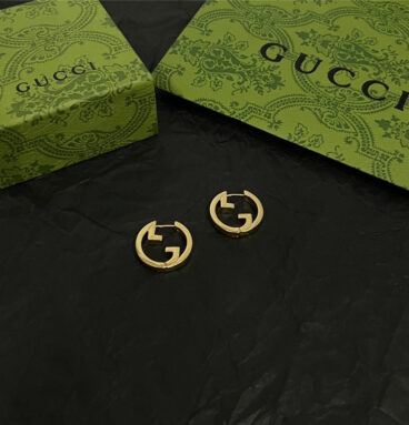 gucci double G earrings