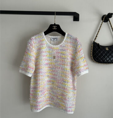 chanel new color short sleeve replica d&g clothing