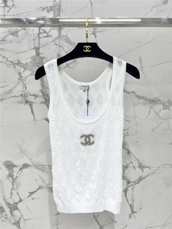 chanel new knitted vest replica d&g clothing
