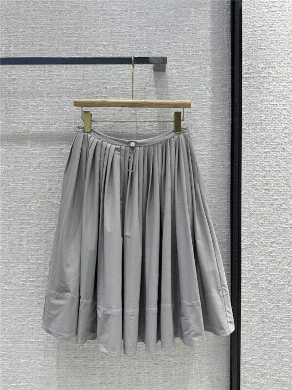 prada sporty low-waist pleated skirt replica clothes