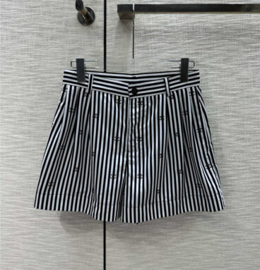 celine hot diamond double c striped shorts replica clothing