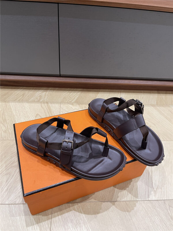 Hermès new beach sandals maison margiela replica shoes