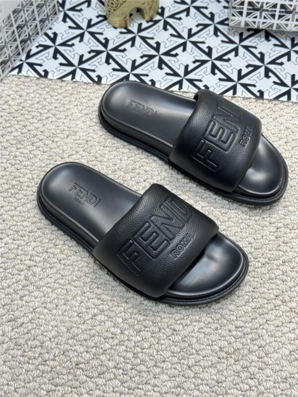 fendi couple slippers replica designer clothes