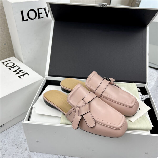 loewe bow mules slippers replica designer shoes