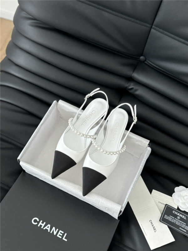 Chanel new pearl sandals margiela replica shoes