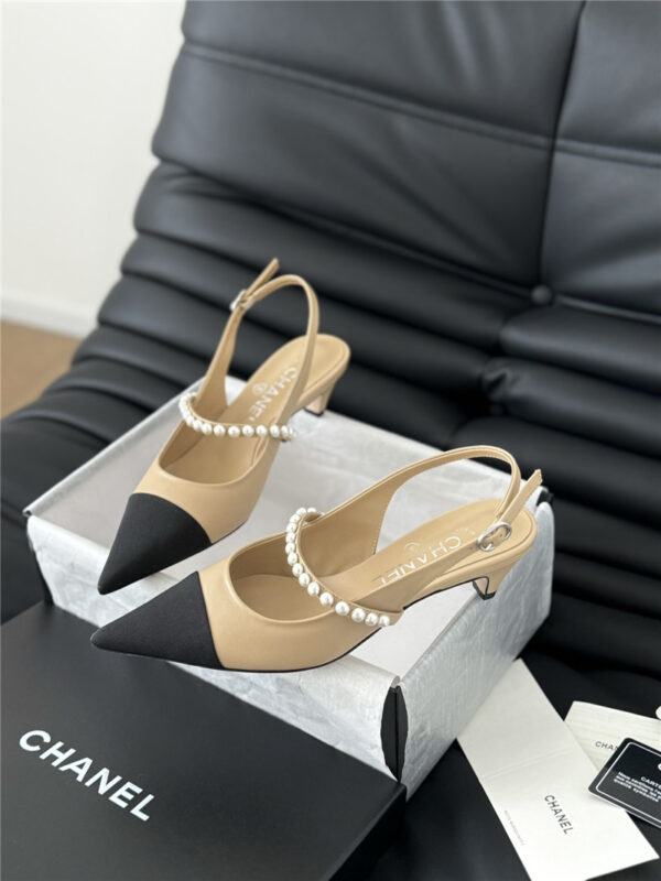 Chanel new pearl sandals margiela replica shoes