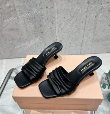 miumiu new high heel slippers best replica shoes website