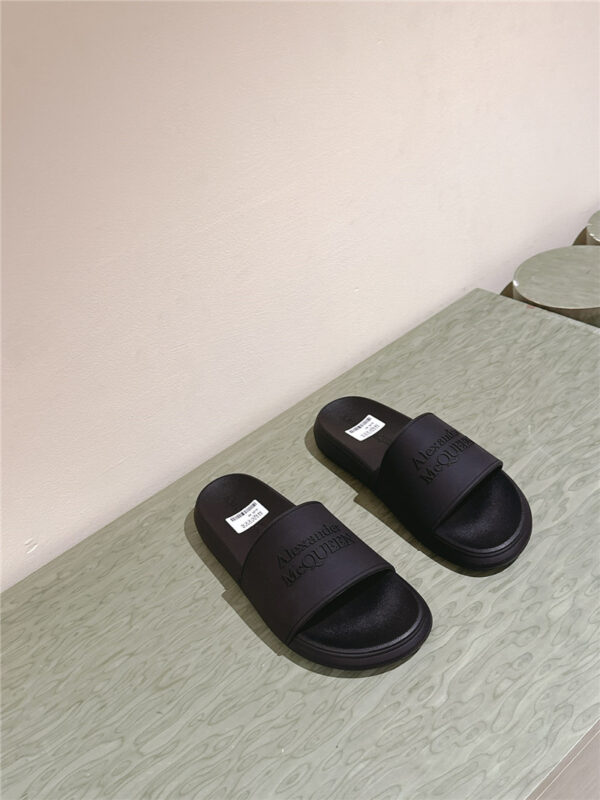 Alexander mcqueen new slippers replica designer shoes