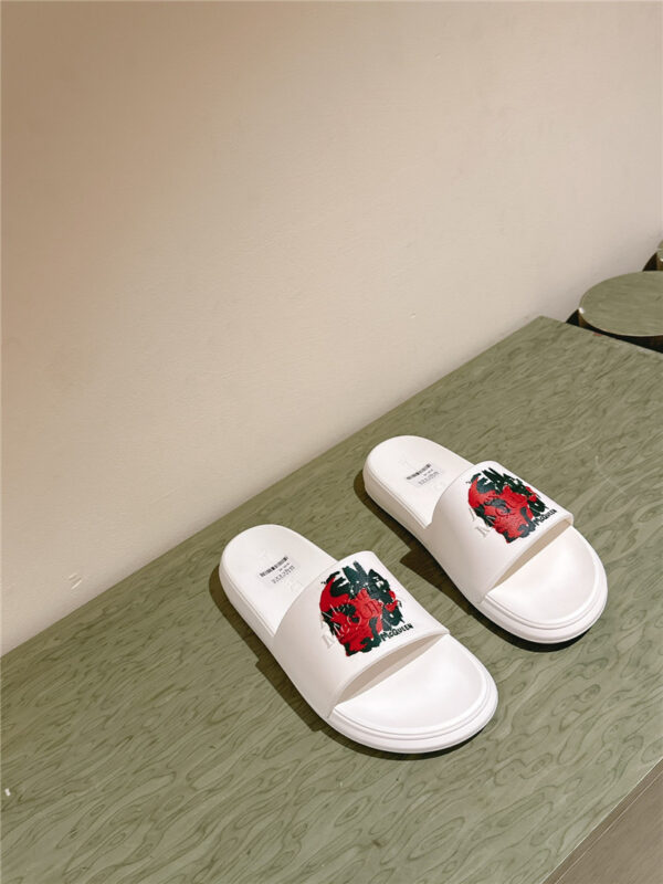 Alexander mcqueen new slippers replica designer shoes