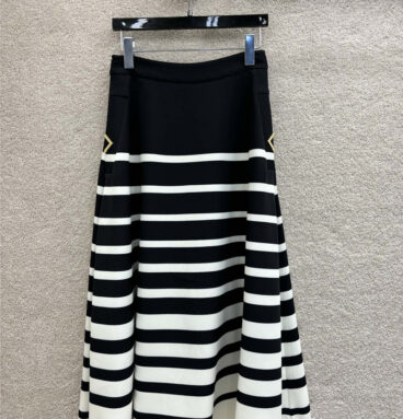 valentino striped gradient skirt replica clothing sites